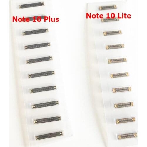 10pcs FPC Connector For Samsung Galaxy S8 S9 S10 Plus S20 Note 8 9 10 Lcd Screen Display FPC Connector On The Motherboard