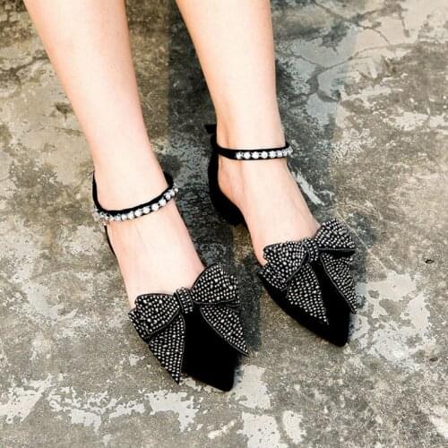 2pcs Bowknot Rhinestone Bead Applique Beaded Patches For Shoes Fashion Sticker Diy Craft Repair Decoration Ornament Elastic Band