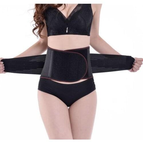 2017 waist belt C11 2pieces package waist suport waist plate of lumbar disc herniation muscle strain massage belt men and women