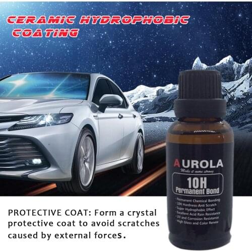 50 Ml Car Headlight Polish Vehicle Car Glass Renovation Non-Scratch Refurbishmen Repair Hydrophobic Coat Scratch Repair Kit