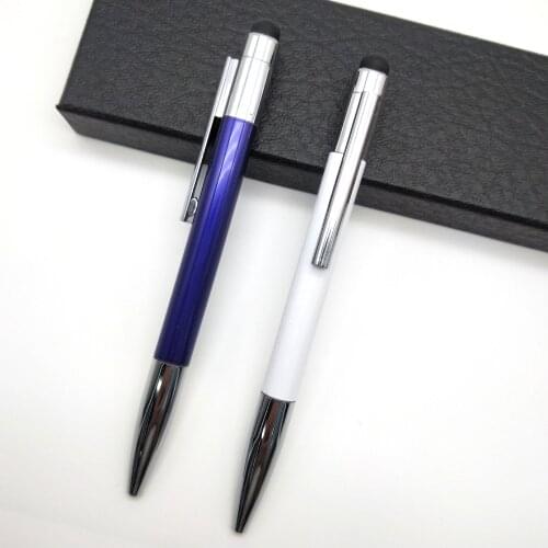 Free shipping 500pcs/lot customized logo metal pen; metal stylus pen; promotional ballpoint pen; writing pen MP19