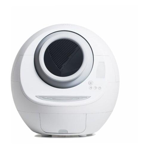 Luxury large enclosed portable automatic cat litter toilet furniture auto smart intelligent self cleaning cat litter box for cat