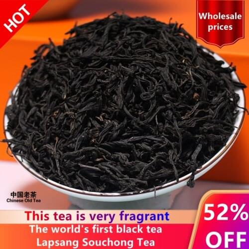 2021 Without Smoke Taste Zheng Shan Xiao Zhong Tea High quality Lapsang Souchong Black Chinese Tea Wuyi Lapsang Souchong Tea