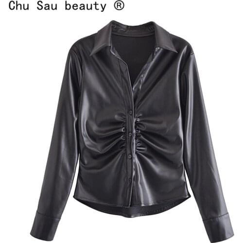 Женские черные рубашки Chu Sau beauty China At AliExpress