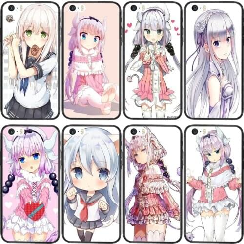 Colorways Cutest Anime Little Girl Style For Xiaomi Redmi Note 9 9S 8 8T 7 Pro 10 5G Redmi Note 9 Pro Soft TPU Live Love Phone