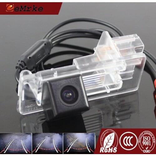EEMRKE For Renault Fluence L30 Megane 3 III CCD HD Car Rear View Cameras Tracks Reversing Guidance Trajectory Camera