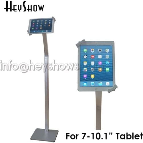 Flexible Tablet Seurity Floor Stand Ipad Display Bracket Samsung Tablet Lock Case Holder Anti Theft For 7-10.1" Tablet