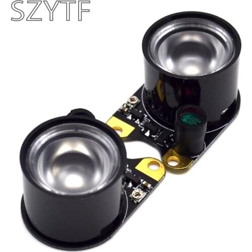 2pcs night vision camera infrared light 3w power infrared light for raspberry pi camera