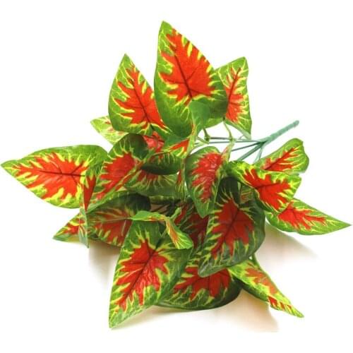 Artificial Plants Green Grass Plastic Plant Wall Garden Home Decoration Simulation Flowers Fake Plant Leaves Green Plant Grass