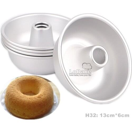 5pcs diameter 13cm Angel round hollow aluminium mousse cake baking bread cheese toast pudding jelly mould for DIY bakeware H32