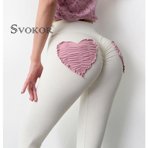 SVOKOR Seamless Fitness Leggings Women High Waist Push Up Legging Super Stretchy Workout Tights Gym Sport Leggings Running Pants