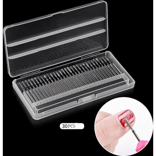 Diamond Burrs Nail Drill Bits Set Cutters Manicure For Manicure carbide Nail Drill Bits Manicure Machine Accessories Rotary