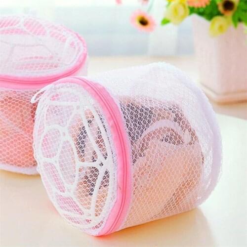 3pcs Home Use Lingerie Washing Mesh Clothing Underwear Organizer Washing Bag Useful Mesh Net Bra Wash Bag zipper Laundry Bag