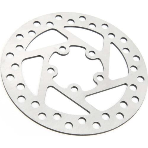 Bike Disc Brake Rotor DIY High Strength Electric Scooter Brake Rotor Metal with 5 Bolts for M365 PRO Electric Scooter