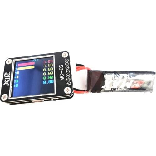 Lipo Battery Charger MC-6S 1S 2S 3S 4S 5S 6S Color Screen Checker Voltage Tester Electric Digital Meter Receiver Signal Test
