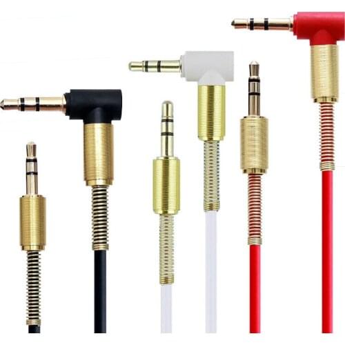ZUCZUG 1M 3.5mm Male to Male Audio Cable Jack 3 5 Aux Cable For Car MP3 / 4 Headphone Mobile Phone Speaker Aux Cord Wire