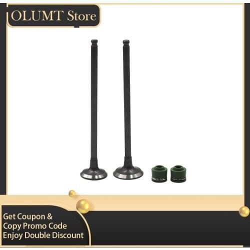1/4/8 Pairs Motorcycle Engine Parts Intake Exhaust Valve Stem Kit For KAWASAKI ZR250 Balius-II ZX250 ZXR250 ZXR250R 12004-1105