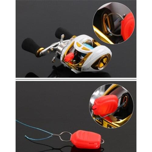 10pcs/pack ABS Fishing Line Stopper Drum Wheel Dripping Wheel Dedicated Card Line Device Fishing Accessories
