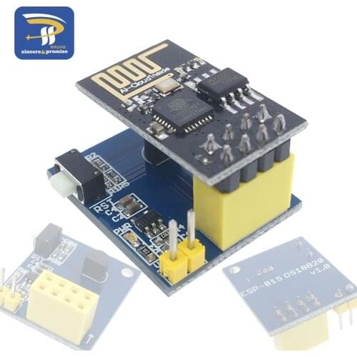 ESP8266 ESP-01 ESP-01S DS18B20 Temperature Sensor Module esp8266 Wifi NodeMCU for Arduino DIY Kit