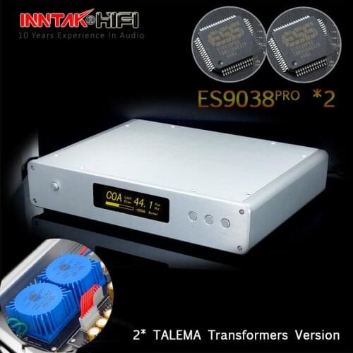 Hi-Fi Dual ES9038PRO DAC Support Amanero USB DSD DOP / 32bit 384K / Bluetooth 5.0