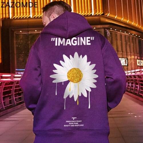 ZAZOMDE 2020 Men Sweatshirts Casual Hoodies Autumn Tops Punk Male hoodie Hip hop Harajuku Cool Fashion Hoodies Streetwear men