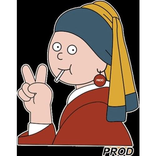 Patches For Clothes Aesthetic Girl DIY Thermal Sticker On Clothes Hotel attendant Heat Transfer Patches Iron On Transfer