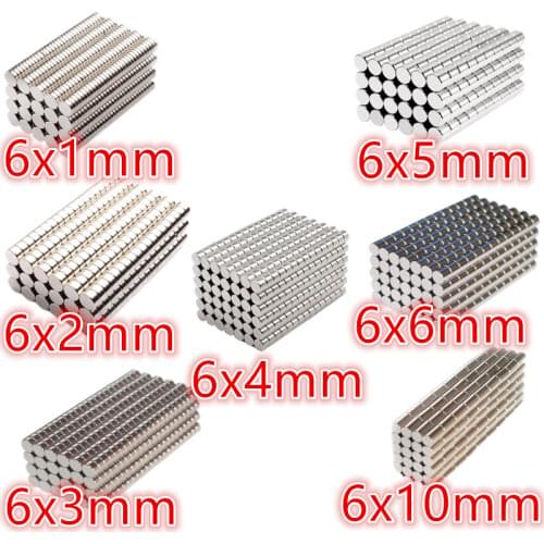 1000pcs Small Disc Neodymium Magnet Permanent N35 NdFeB Super Strong Powerful Small Round Magnetic Magnets 3x1 3x2 3x3 3x5 MM