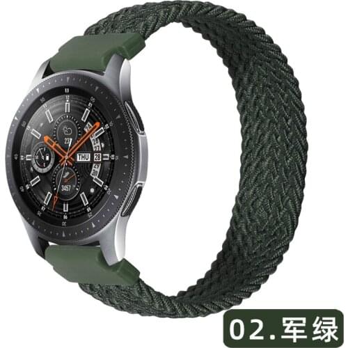 Braided Solo Nylon for Huawei watch GT2 42 46mm, watch 2,watch GT 2e,watch GT 42 46mm, watch 2 pro