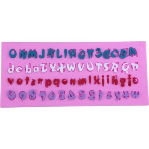 Sale Fondant Cake Decorating Tools Letter Series Fondant Cake Mold Chocolate Decorated Dessert Pastry Diy Biscuit Bakeware