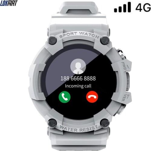 LOKMAT SKY Smart Watch Men Women Camera Smartwatch for Kids or Students One-key SOS 4 Sports Modes 4G Phone Watches Music Player