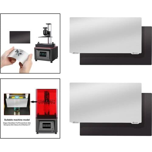 Resin Magnetic Flexible Steel Plate Flex Bed for Photon S/Photon Mono/Photon Mono SE/Qidi Shadow 5.5S SLA 135x80mm