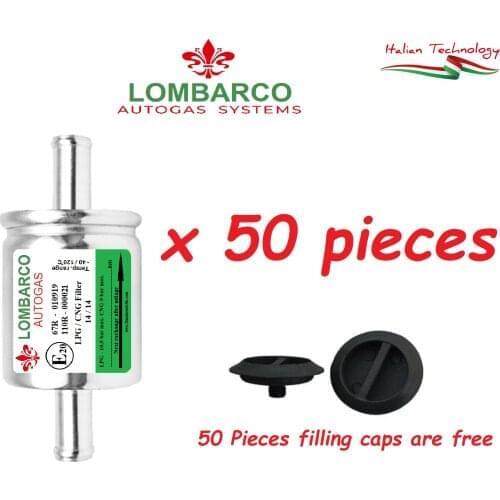 LPG CNG GPL Lombarco Filters x 50 Pieces Landirenzo Landi TA Type 14x14mm