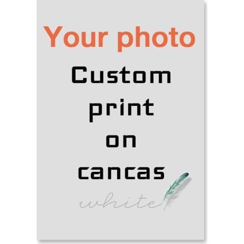 Sunsfun Custom Canvas Painting Print Your Photos on Canvas Wall Art Poster Picture For Living Room Home Decor High Quality Canva