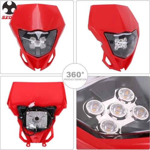 LED Headlight Head Light Headlamp For HONDA CR125R CR250R CRF250R CRF450R CRF230F CRF150F CR CRF