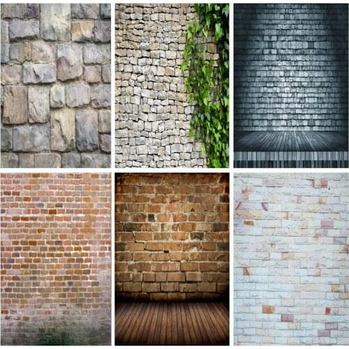 Vinyl Custom Photography Backdrops Vintage Brick Wall Theme Photo Background Studio Props 201225RY-03