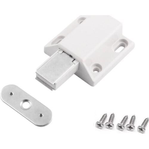 2PCS Invisibility Push To Open Magnetic Door Drawer Cabinet Touch Latch Cupboard Push Cabinet Catch