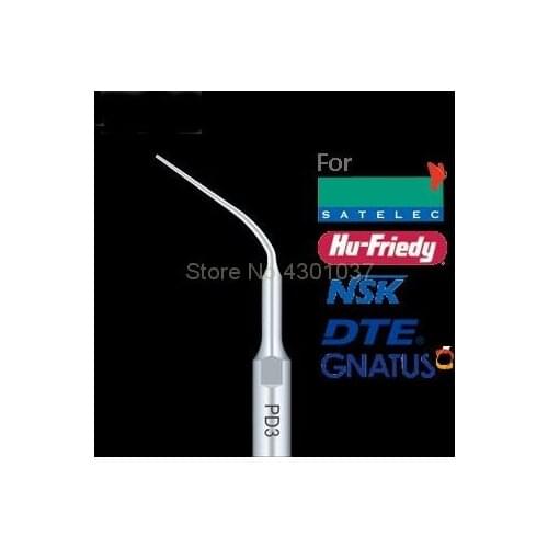 2pcs PD3 Ultrasonic Scaler Scaling Tips fit SATELEC NSK GNATUS DTE HU-FREIDY Handpiece Tip Dental Tools