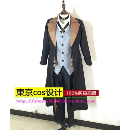 2016 Bungo Stray Dogs Maffia Nakahara Chuya Cosplay Custom Costume