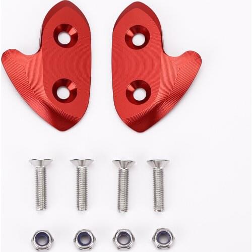 Rear View Mirror Base Chassis Decorative Mirror Code Cover For YAMAHA R 1 R1 2015-2020 Mirror Decoration block Code