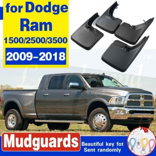 For Dodge Ram 1500 2500 3500 2009-2016 4PCS Brand New Splash Guar Mud Guards Mud Flaps Fender Car Styling Auto Accessories