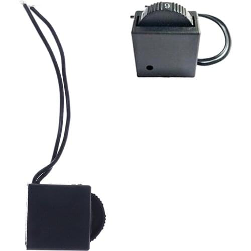 Black 250V 6A Electric Power Tool Plastic Speed Controller Switch FA-8/1FE 5E4 6 Positions Curve Saw Speed Switch Regulator New