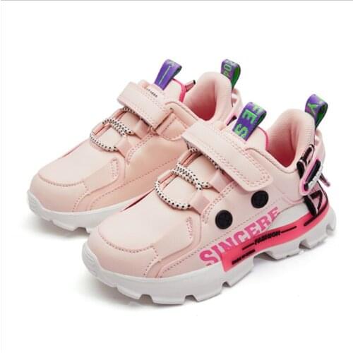 Spring and Autumn Kids shoes Boys Fashion waterproof lightweight Casual Children Shoes Girl Running Sports Shoes Temperament Ba