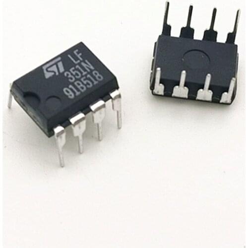 LF351N LF351in-line DIP8 broadband JFET input Operational Amplifier IC