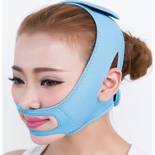 Small V face Mask Type Physical Micro-Shaping Auxiliary Tight Lifting Double Chin Correcting The Face Night Sleep Thin Face Belt