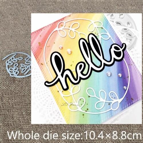 New Design Craft Metal stencil mold Cutting Dies leaves flower decoration scrapbook die cuts Album Paper Card Craft Embossing