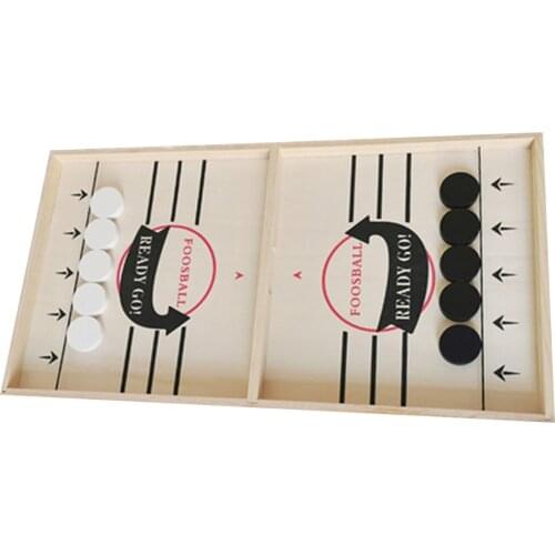 Table Hockey Game Set Battle Board Games Fast Sling Puck Game Party Supplies Interactive Educational Board Game For Children Kid