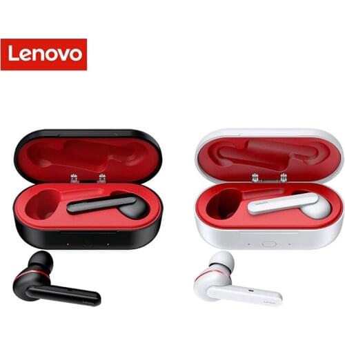 Lenovo HT28 Fone Bluetooth Earphone 5.0 TWS Earbuds Touch Control True Wireless In-Ear HiFi Sports Headphones 3D Stereo Headset