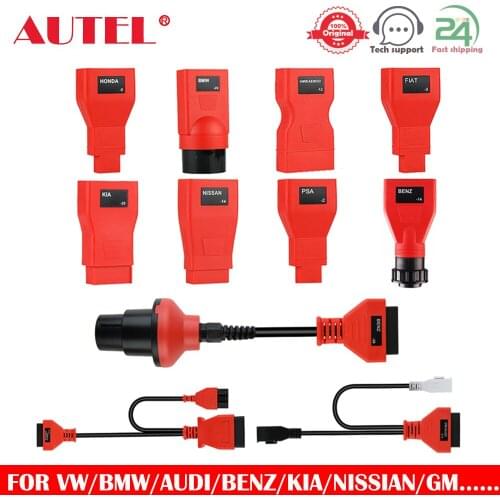 OBD Adapters for Autel DS808K DS708 MP808 MK808 MS906 BT Scanner Diagnostic Tool Accessories