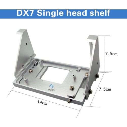 Solvent printer single dx7 head bracket for frame