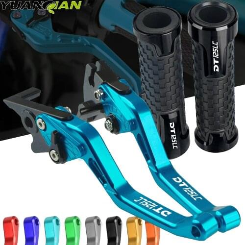 For Yamaha DT125R/DT125RL/DT125RE/DT125LC MK2 MK3/DT125RR Motorcycle Clutch Brake Lever Adjustable Foldable Levers Handle Grips